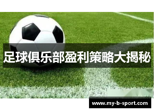 足球俱乐部盈利策略大揭秘 足球俱乐部盈利策略大揭秘